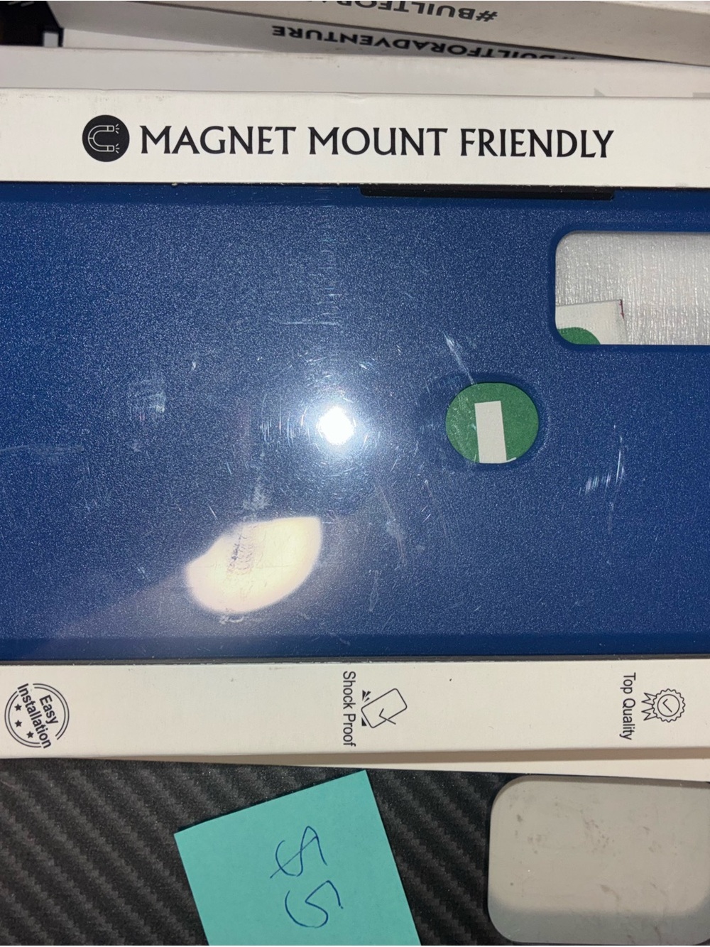 Magnet Mount Friendly Blue Phone Case cricket magic 5g